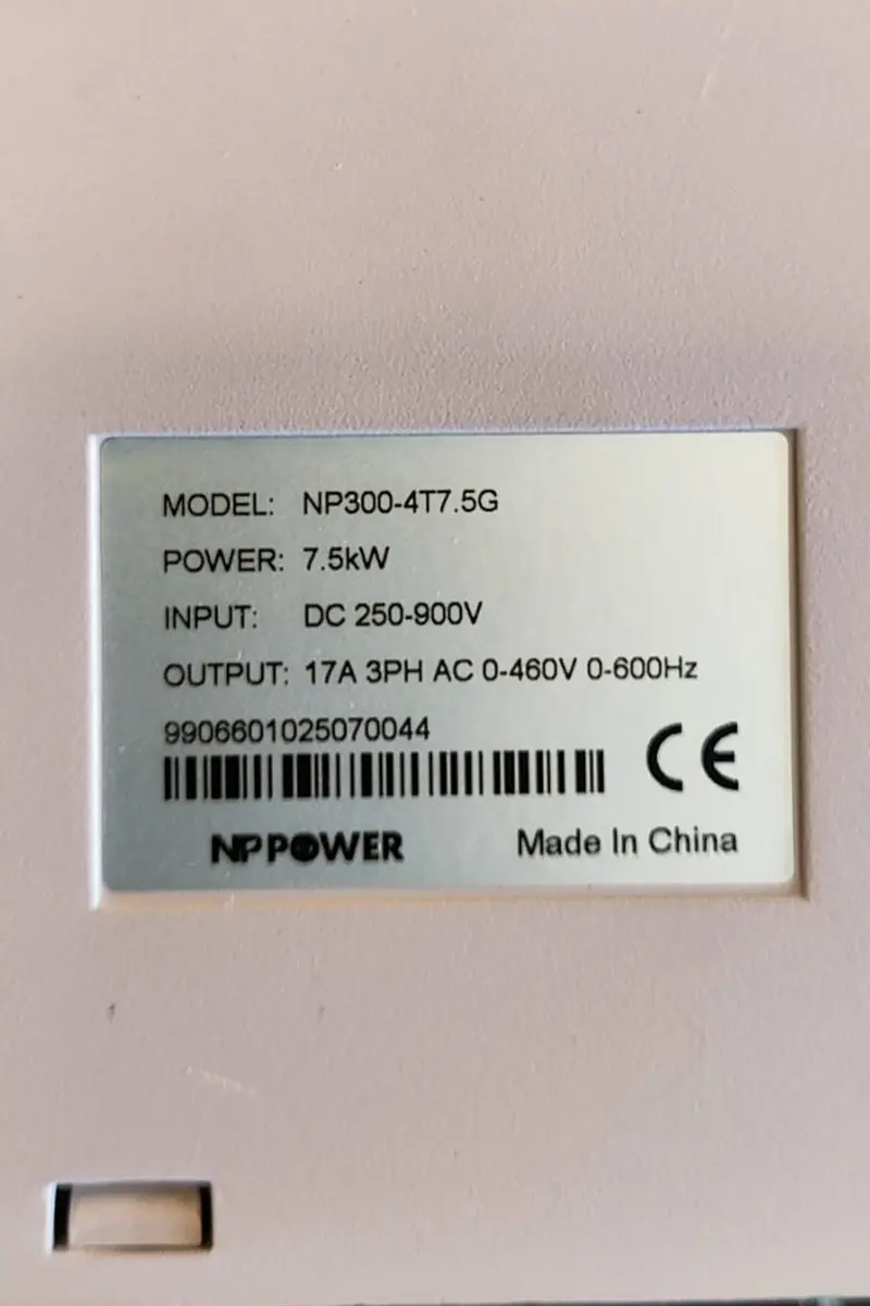 10 Hp (7.5 Kw) Trıfaze Solar Sürücü-detail