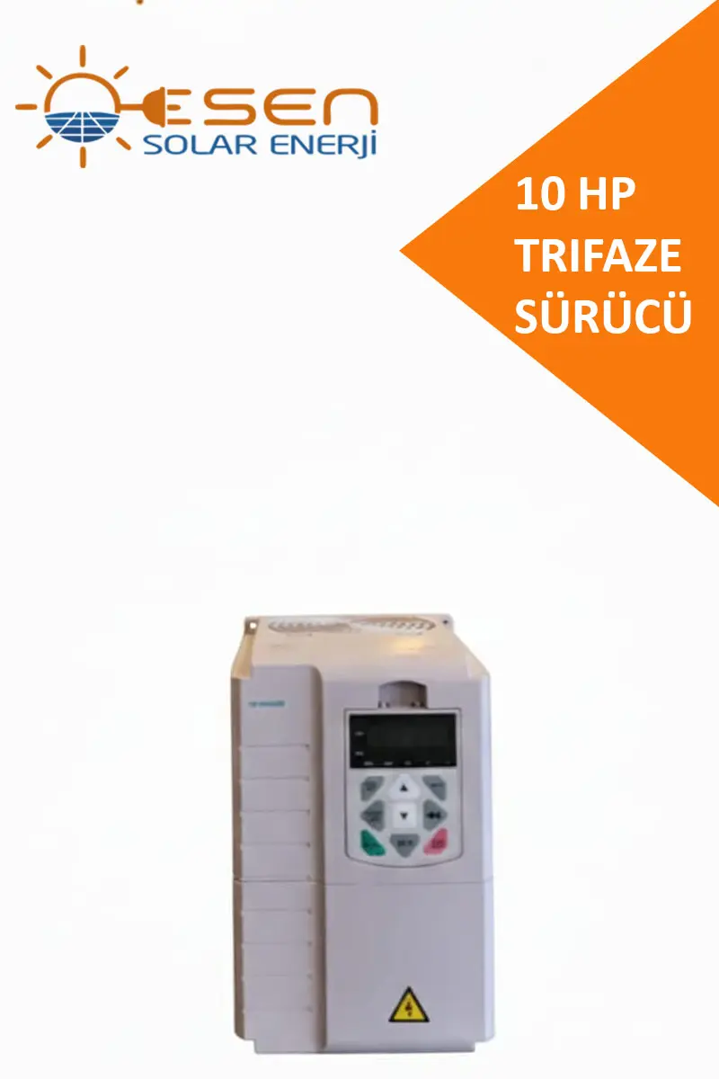 10 Hp (7.5 Kw) Trıfaze Solar Sürücü