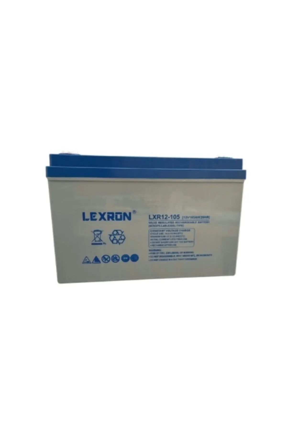 LEXRON 100ah - 105 Ah 12v Jel Akü Deep Cycle