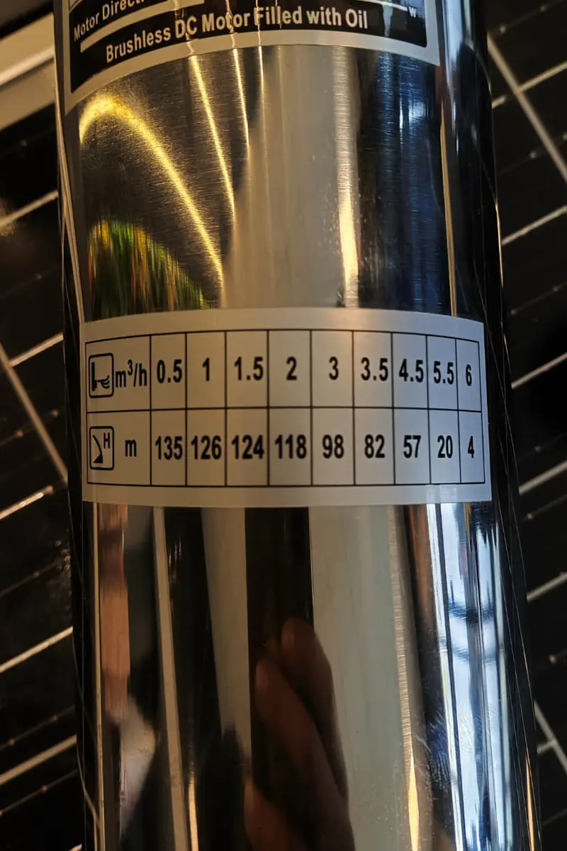 110 Volt 1600 Watt Maks 140 Metre 6 Ton Serisi 4 Inch Fanlı Sürücülü Su Bittiğinde Durma Özelliğine Sahip Şamandıralı Dc Dalgıç Pompa-detail