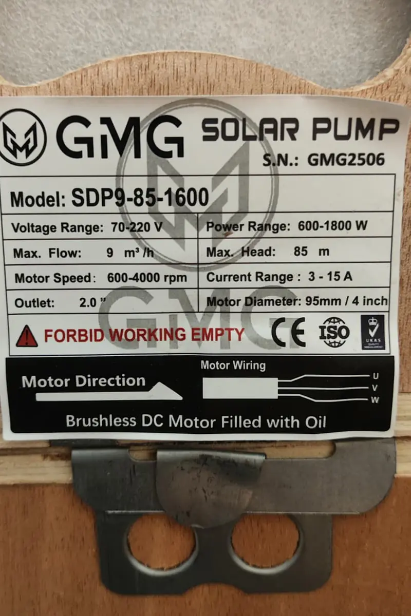 110 Volt 1600 Watt Maks 85 Metre 9 Ton Serisi 3 Inch Fanlı Sürücülü Su Bittiğinde Otomatik Durma Özelliğine Sahip Dc Dalgıç Pompa-detail