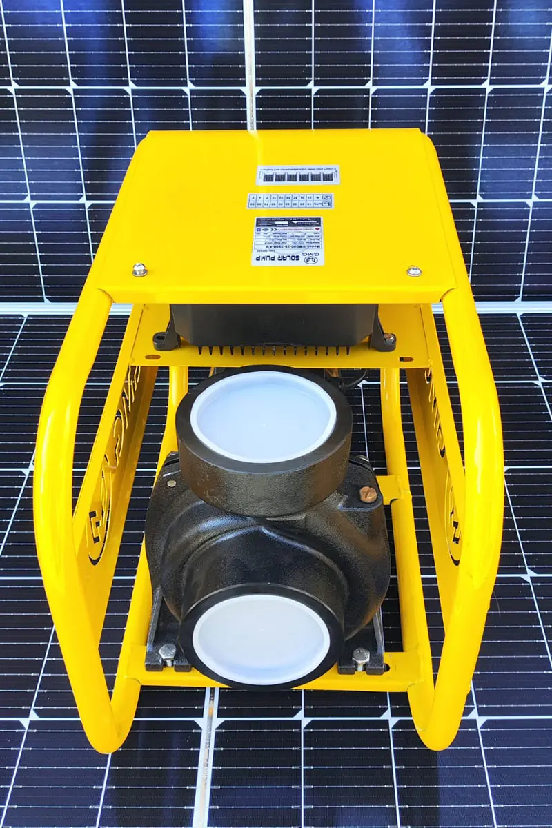 110 Volt - 400 Volt Arası Çalışabilen 2500 Watt Maks. 25 Metre 90 Ton Serisi Sürücülü Şamandıralı Dörtlük Çıkış Salyangoz Su Pompası-detail