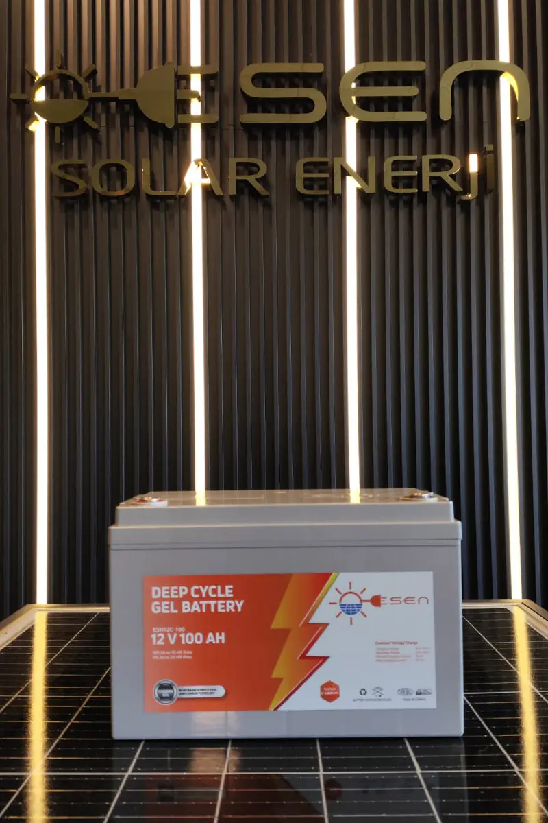 12 Volt 100 Ah Jel Akü