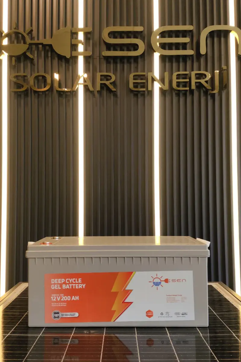 12 Volt 200 Ah Jel Akü