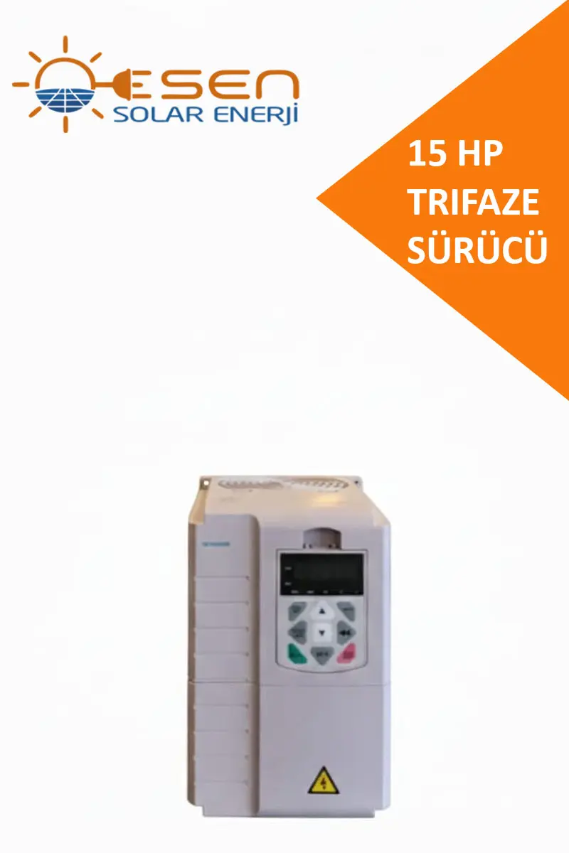 15 Hp (11 Kw) Trıfaze Solar Sürücü