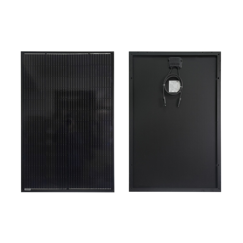 155w Halfcut Monokristal Full Black Güneş Panel