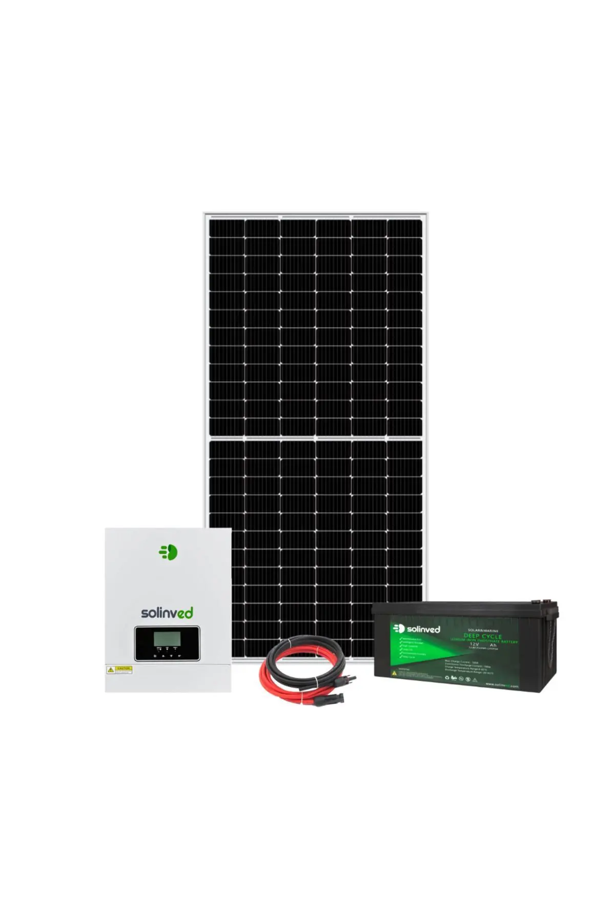 1800 W Li-İon Bataryalı Hazır Paket Güneş Enerji Sistemi