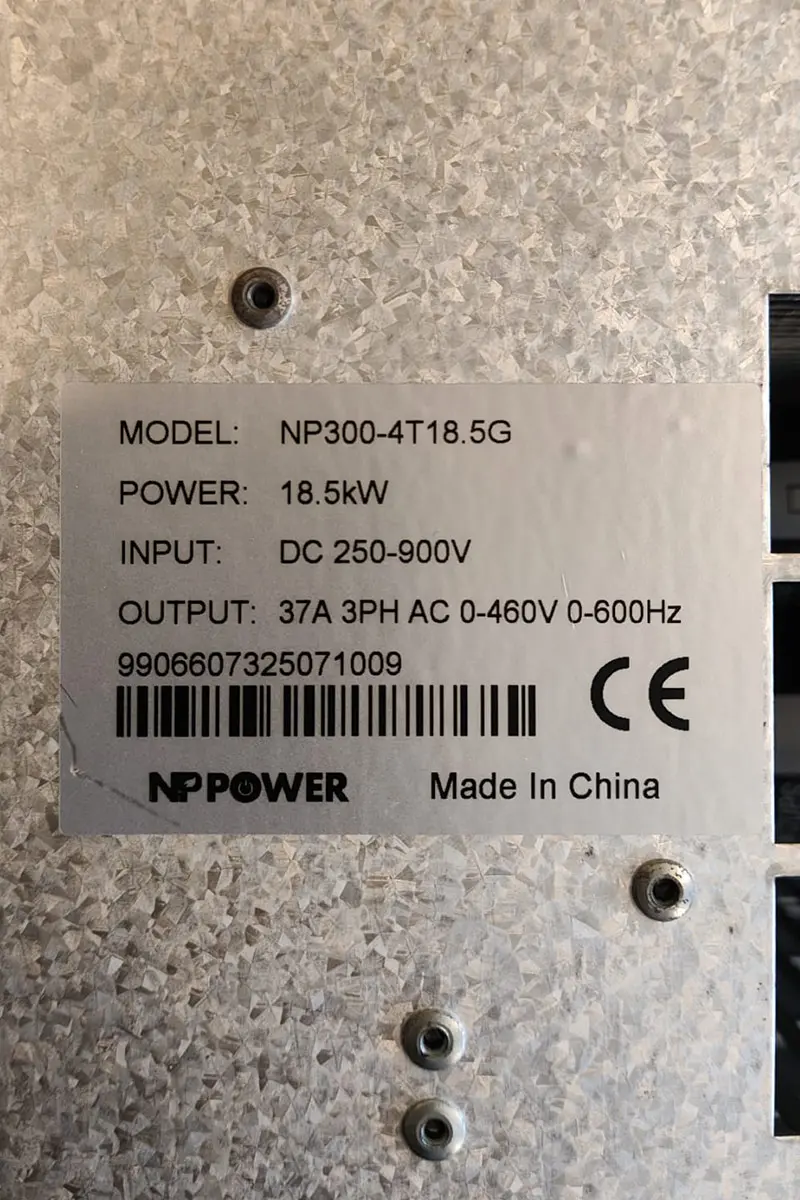 25 Hp (18.5 Kw) Trıfaze Solar Sürücü-detail