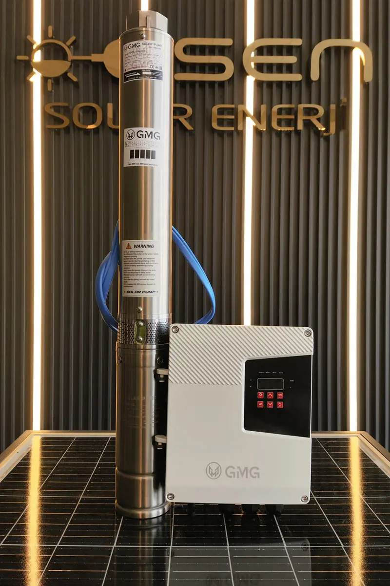 300 Volt 2200 Watt Maks 110 Metre 13 Ton Serisi 4 Inç Fanlı Sürücülü Su Bittiğinde Durma Özelliğine Sahip Şamandıralı Dc Dalgıç Pompa-detail