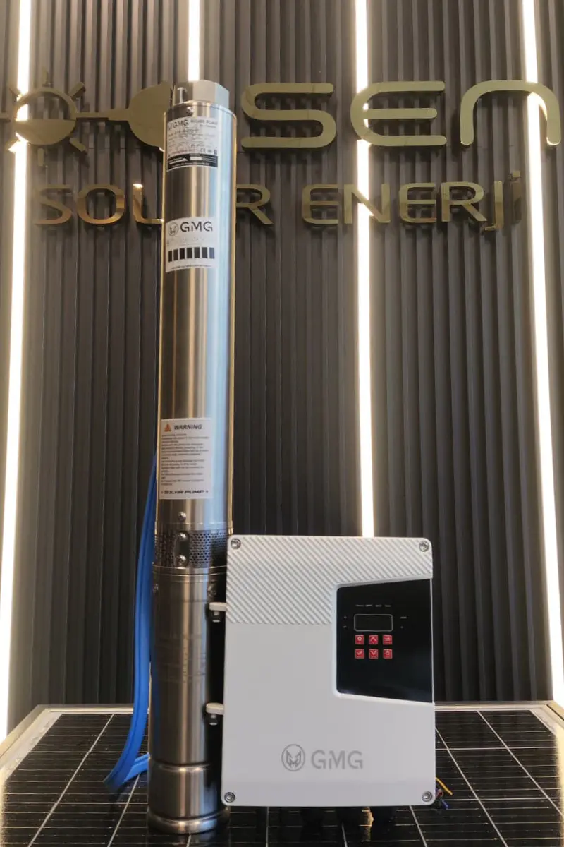 380 Volt 2500 Watt Maks 148 Metre 9 Ton Serisi 4 Inch Fanlı Sürücülü Ve Şebeke Destekli Su Bittiğinde Durma Özelliğine Sahip Şamandıralı Dc Dalgıç Pompa-detail