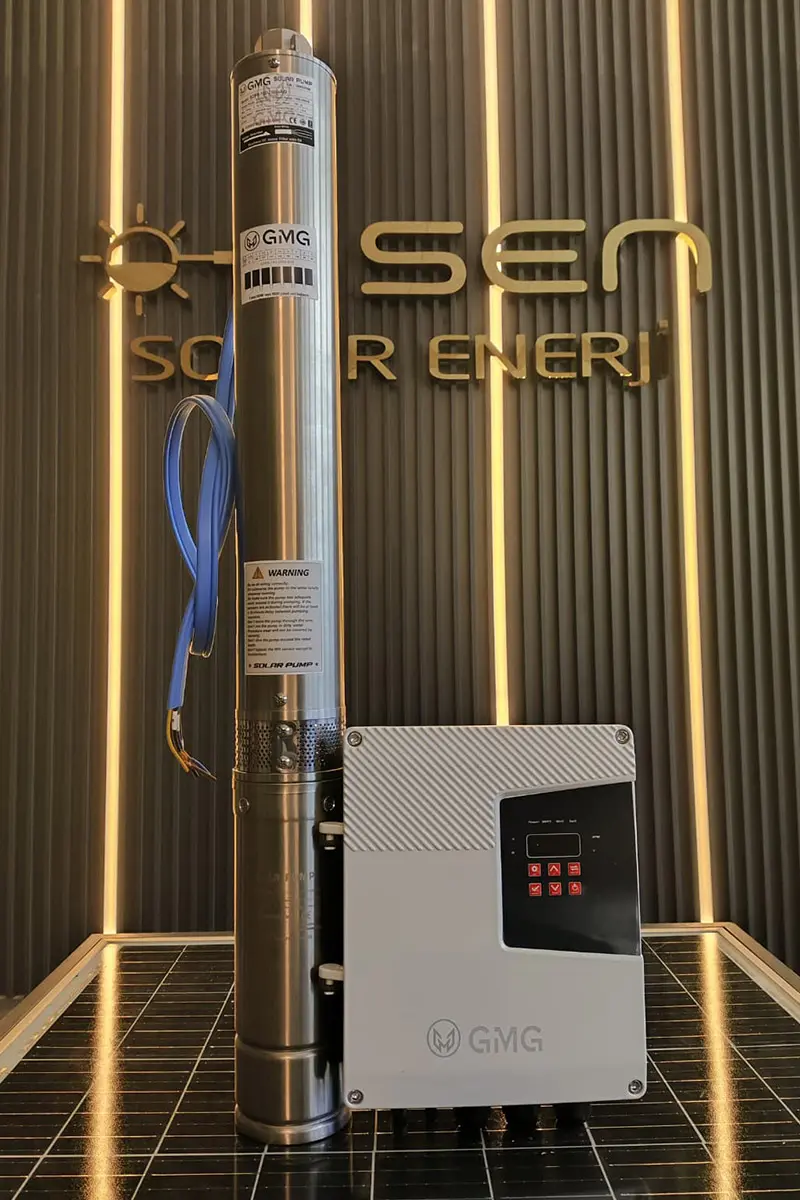 380 Volt 2500 Watt Maks 192 Metre 6 Ton Serisi 4 Inch Fanlı Sürücülü Su Bittiğinde Durma Özelliğine Sahip Şamandıralı Şebeke Destekli Dalgıç Pompa-detail