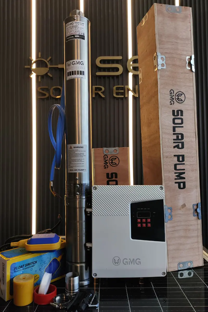 380 Volt 2500 Watt Maks 192 Metre 6 Ton Serisi 4 Inch Fanlı Sürücülü Su Bittiğinde Durma Özelliğine Sahip Şamandıralı Şebeke Destekli Dalgıç Pompa