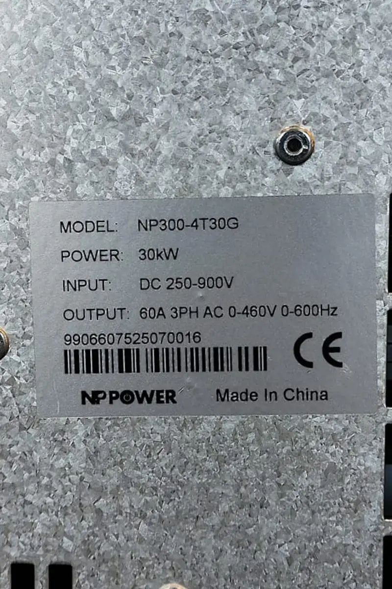 40 Hp (30 Kw) Trıfaze Solar Sürücü-detail