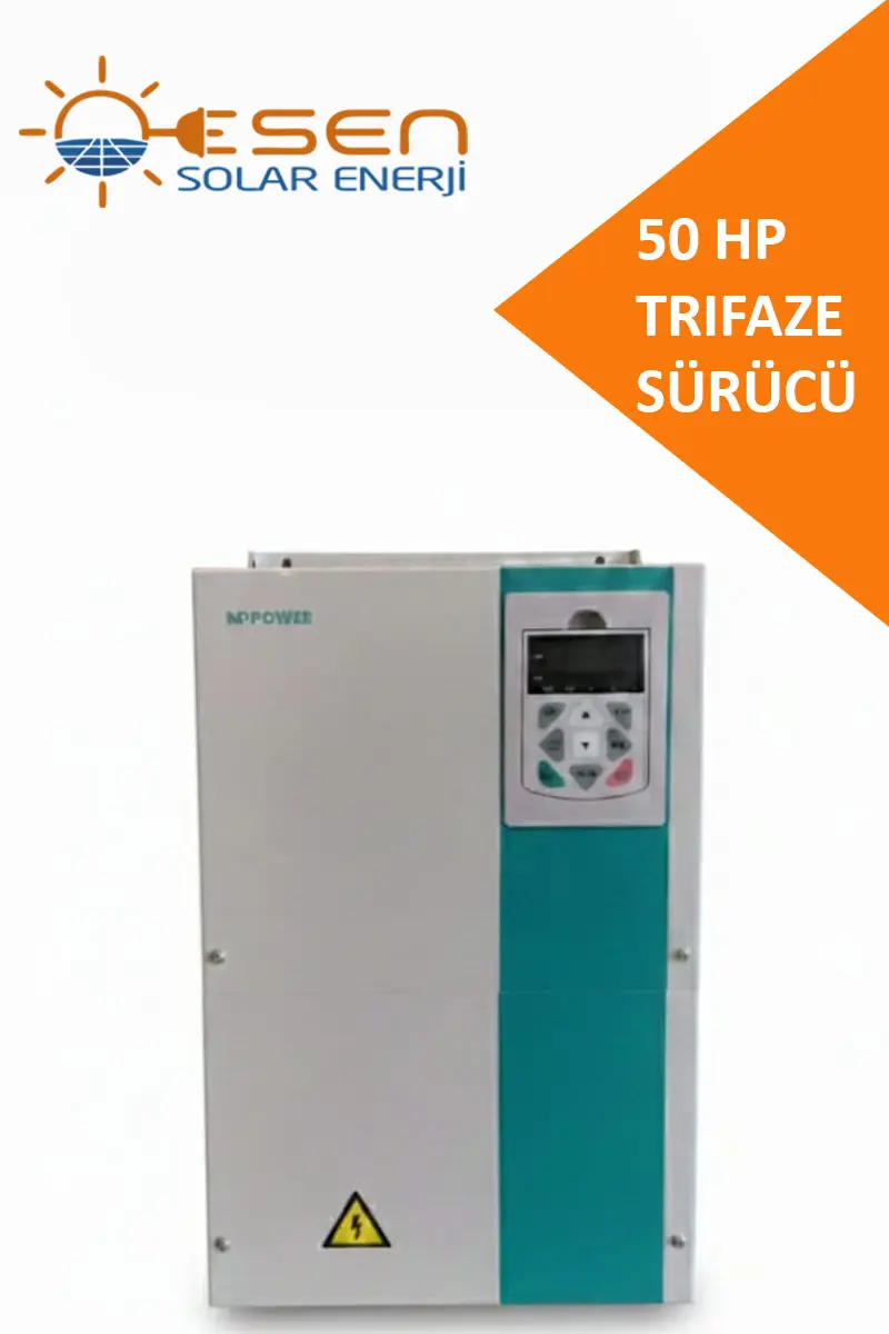 50 Hp (37 Kw) Trıfaze Solar Sürücü