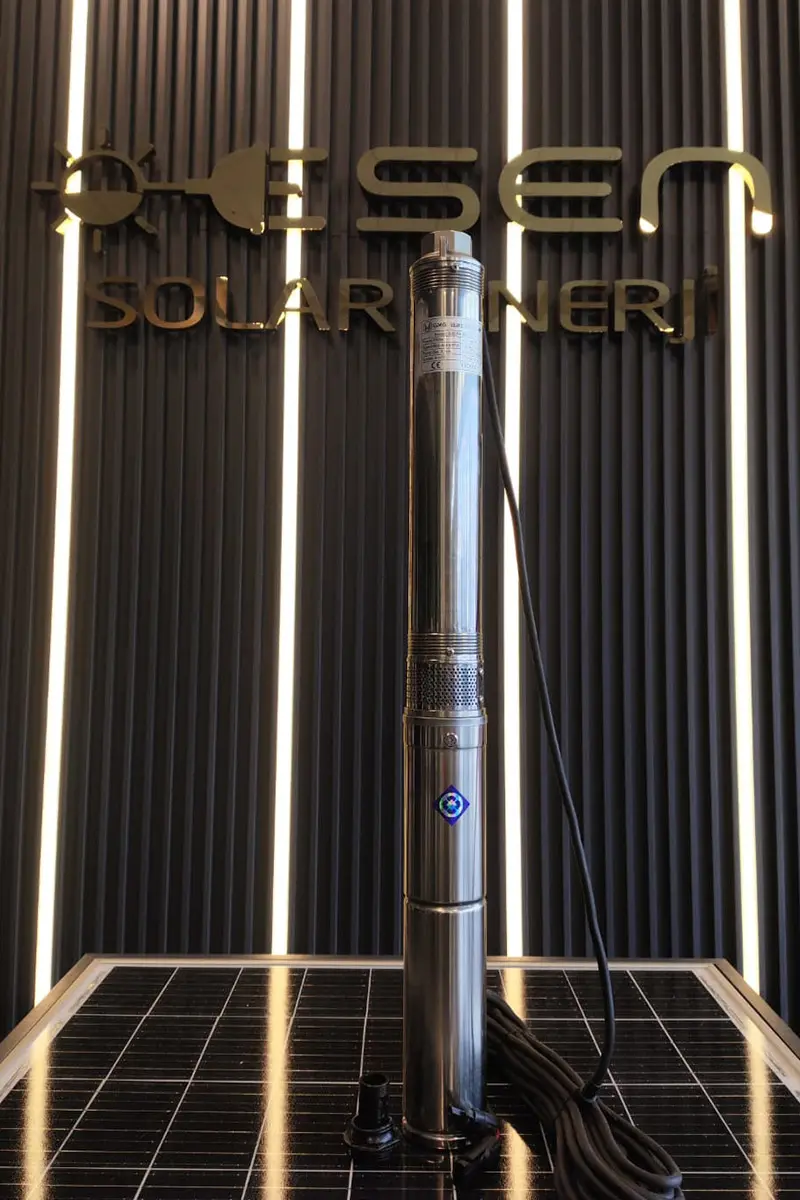 60 Volt 750 Watt 3 Inch Helezonlu Maks 95 Metre 4 Ton Serisi Dc Dalgıç Pompa