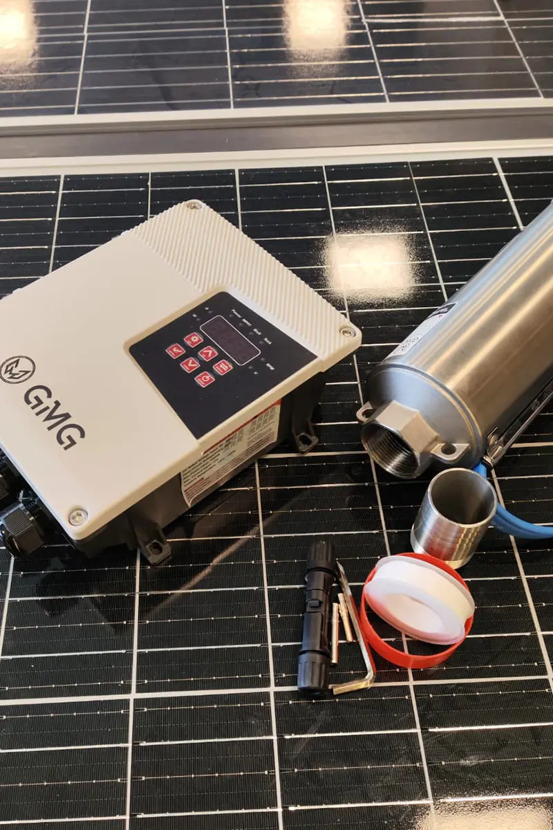 60 Volt 750 Watt Maks 56 Metre 6 Ton Serisi 4 Inch Fanlı Ve Sürücülü Su Bittiğinde Durma Özelliğine Sahip Dc Dalgıç Pompa-detail