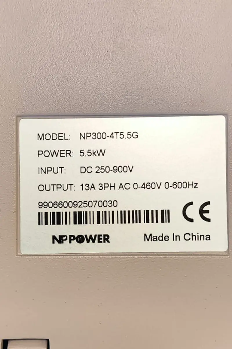 7.5 Hp (5.5 Kw) Trıfaze Solar Sürücü-detail