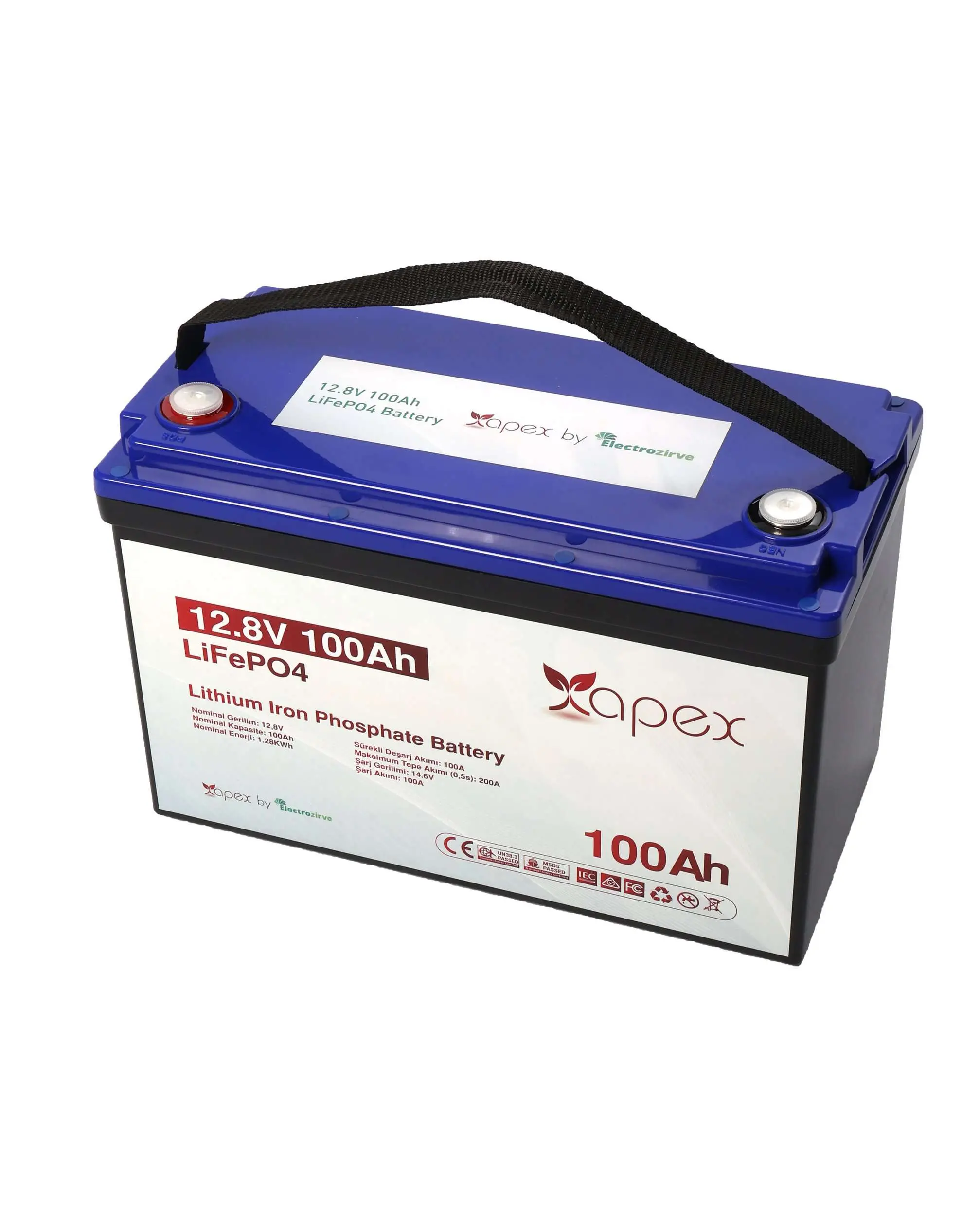 12.8v 100ah Lityum Akü (lifepo4)-detail