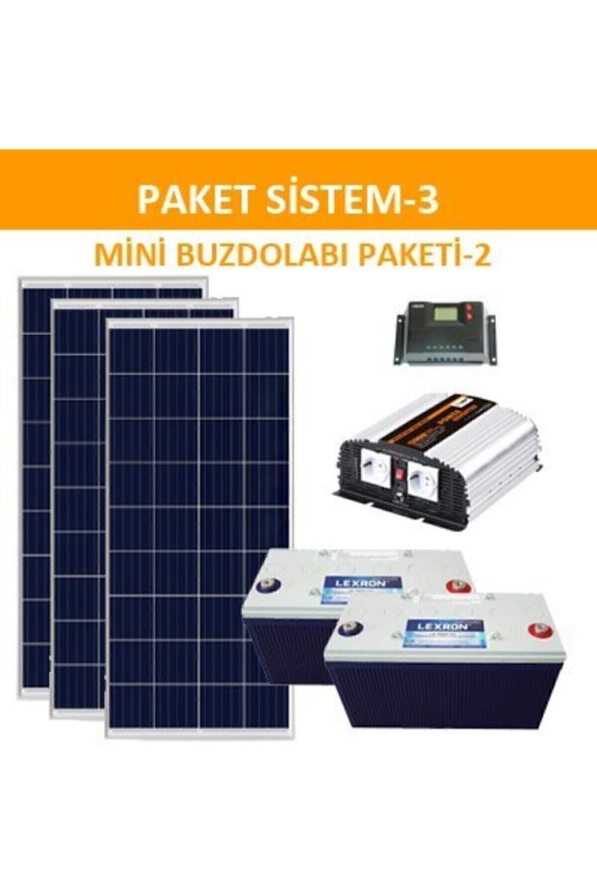 Grafen Enerji Solar Mini Buzdolabı Paketi (paket 3)