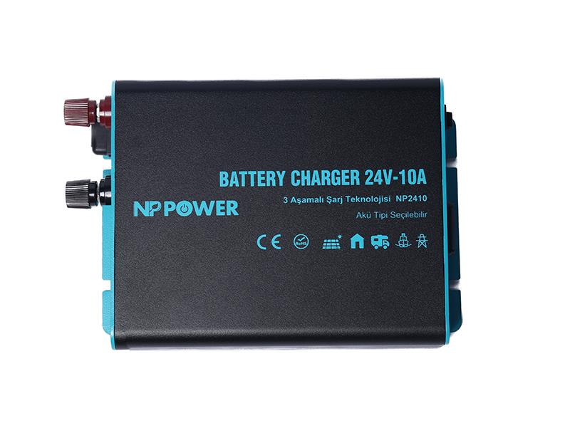 Np2410 Np Power 24v 10a Akü Şarj Cihazı