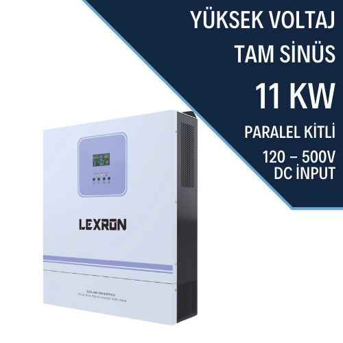 LEXRON 11KW 90-500V HV 2X80A MPPT AKILLI INVERTER