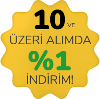 10 ve Üzeri Alımda %1 İndirim