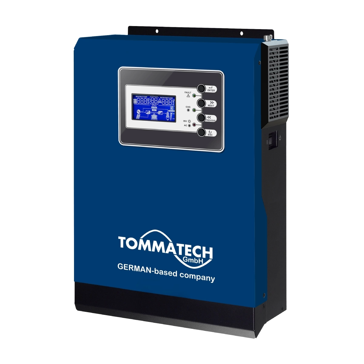 TommaTech New 3K 3000 Watt 24V 1Faz Akıllı İnverter Çevirici İnvertör