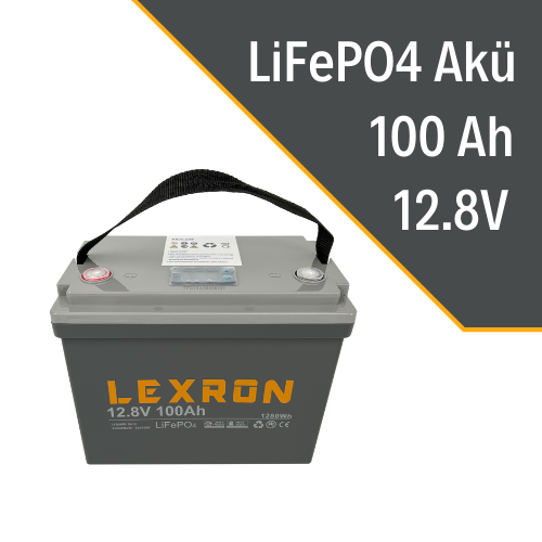 100ah 12.8v Lityum Akü