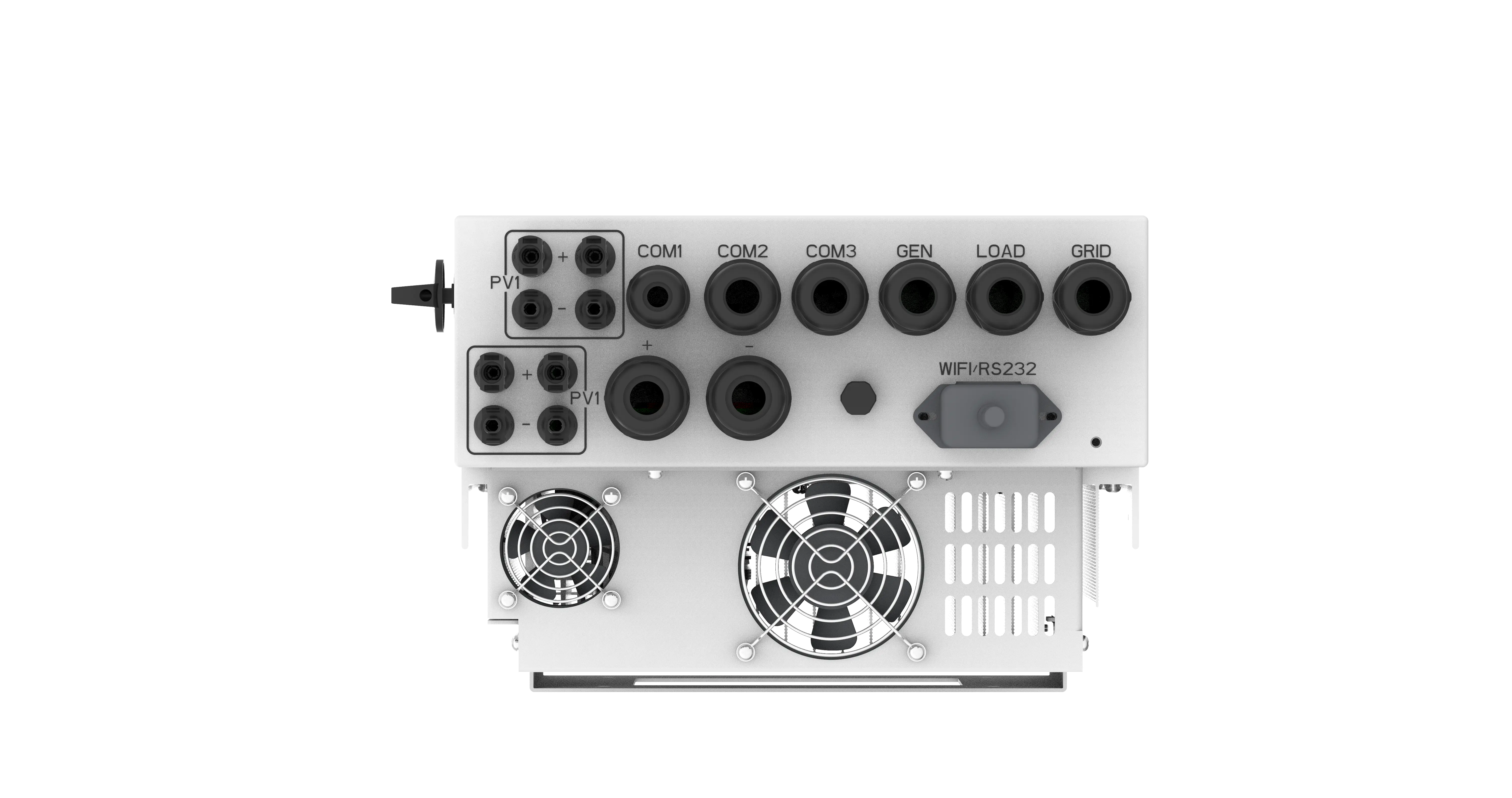 10kw Hibrit Monofaze Inverter Lv-detail
