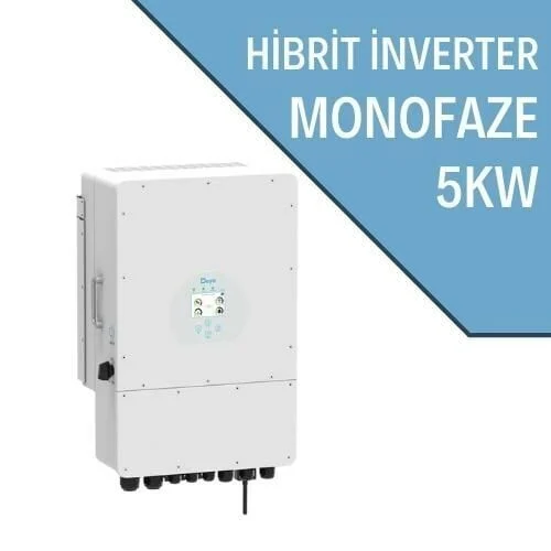 5kw Hibrit Monofaze Inverter Lv
