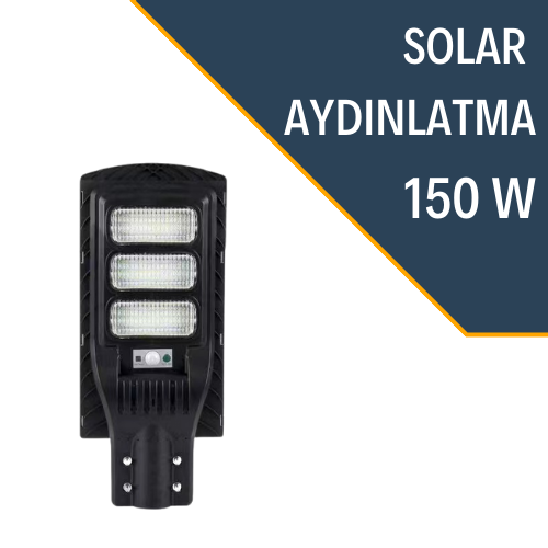 150w Solar Aydınlatma
