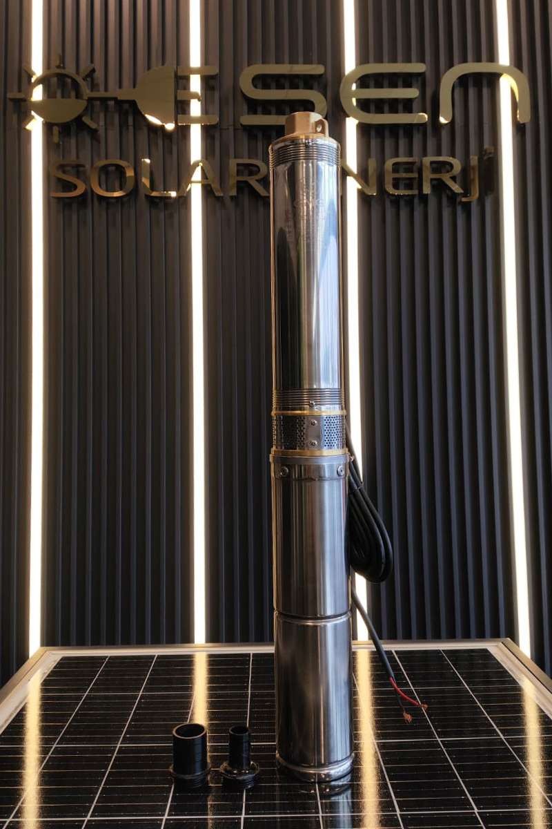 60 Volt 900 Watt 4 Inch Helezonlu Maks 90 Metre 5 Ton Serisi Dc Dalgıç Pompa