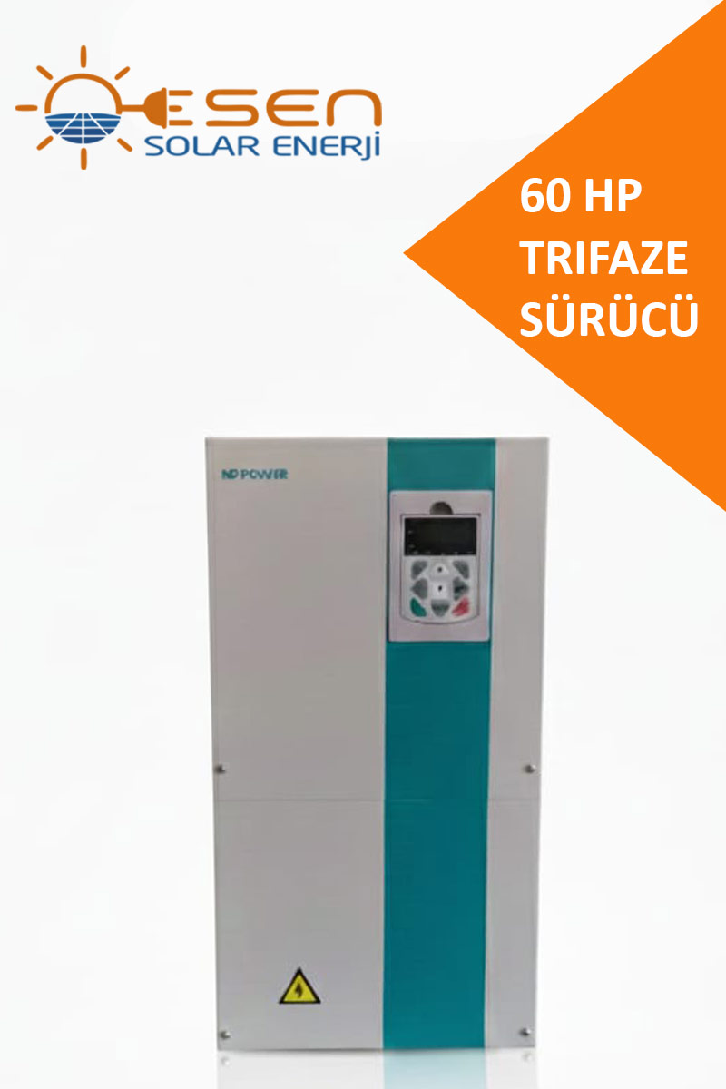 60 Hp (45 Kw) Trıfaze Solar Sürücü