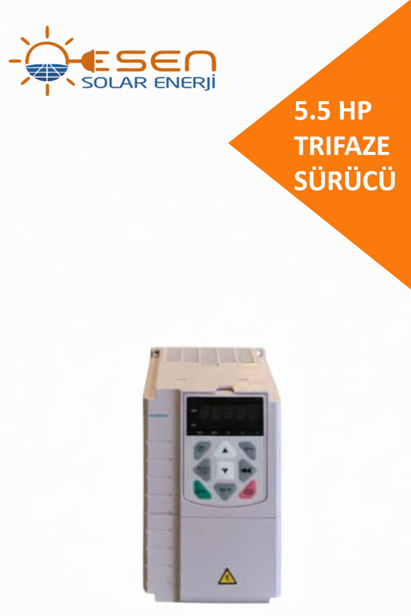 5 Hp (4 Kw) Trıfaze Solar Sürücü